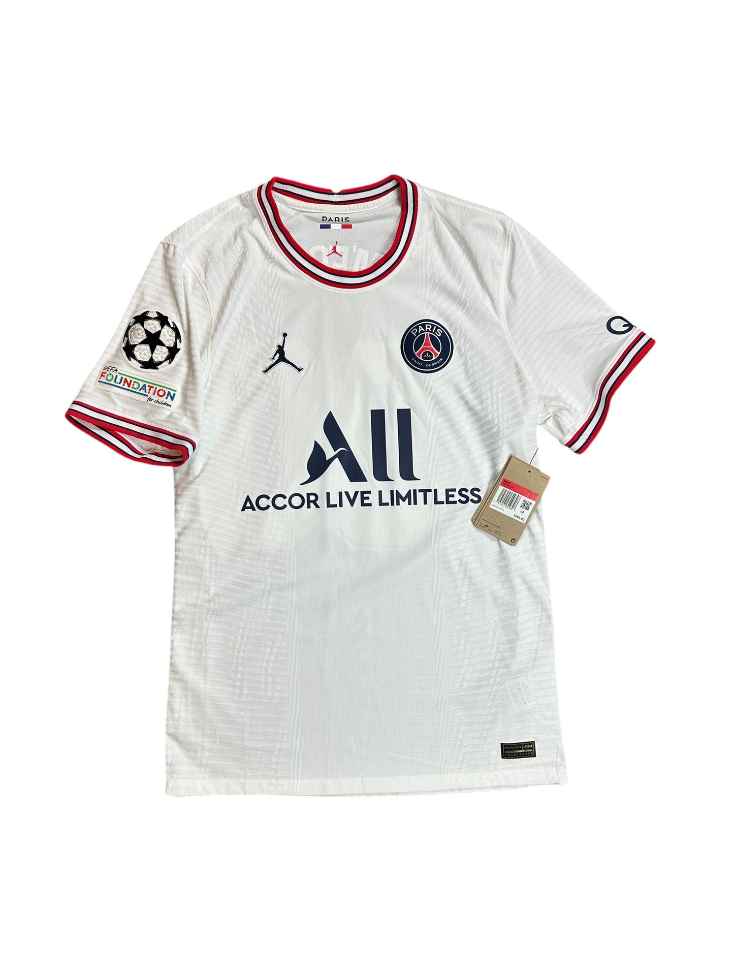 Jordan x PSG 2021/22 Messi Fourth Jersey (Player Version)