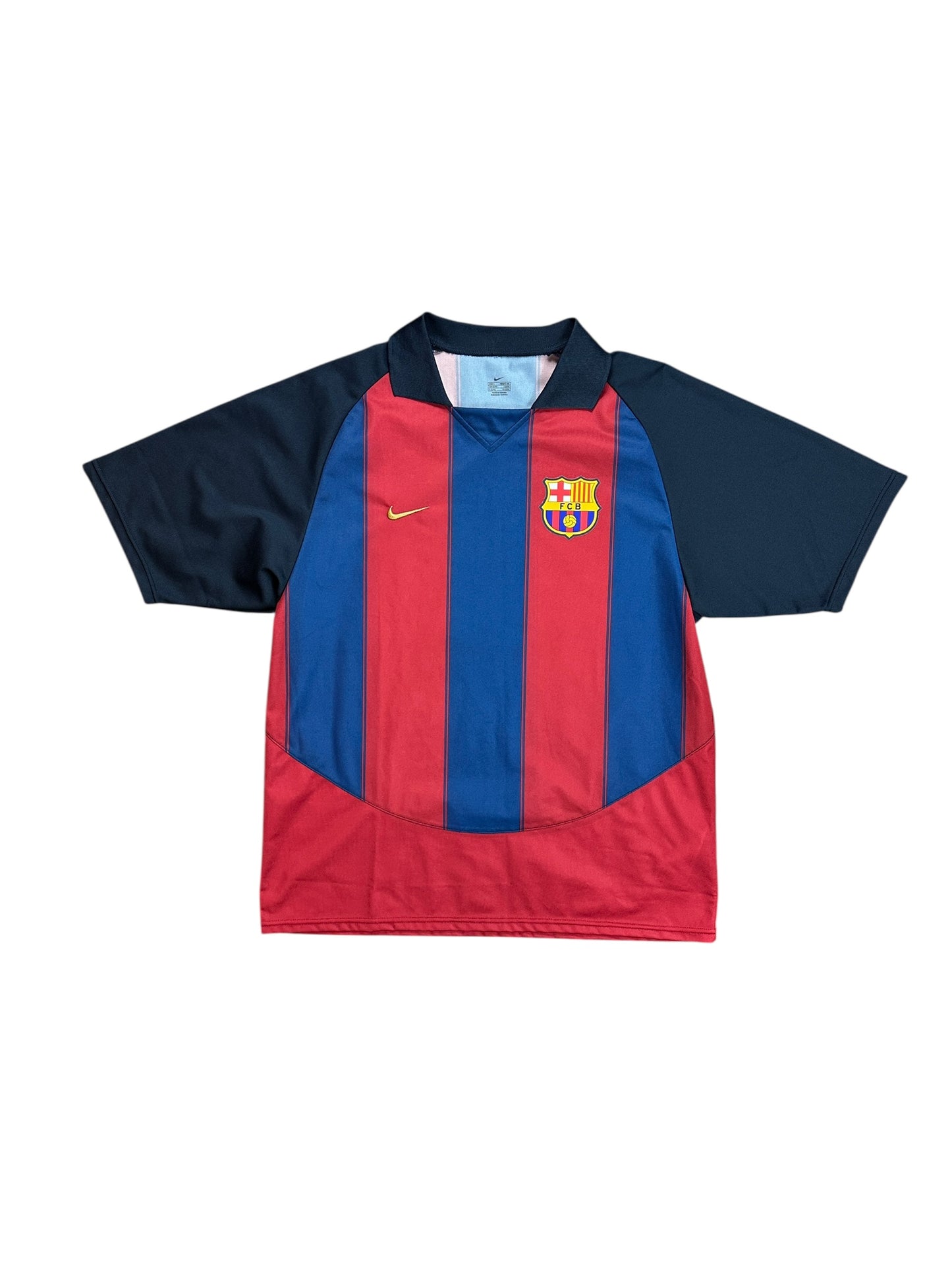 Barcelona 2003/04 Ronaldinho Home Jersey