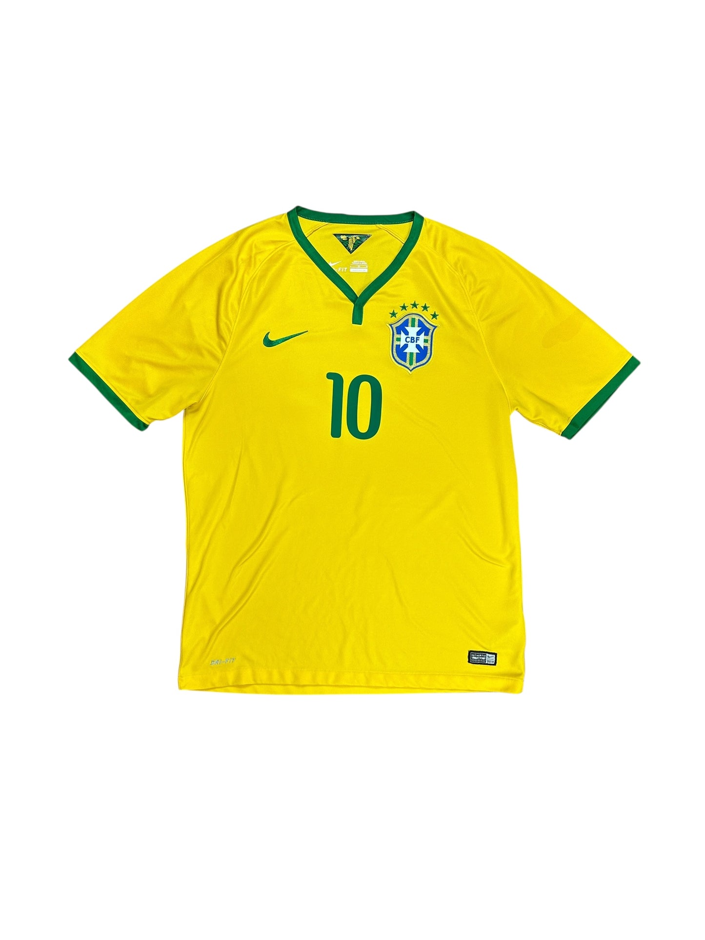 Brazil 2014 Neymar Home Jersey