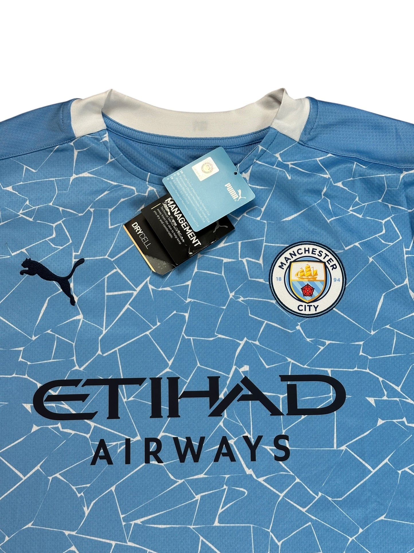 Manchester City 2019/20 Kevin De Bruyne Home Jersey