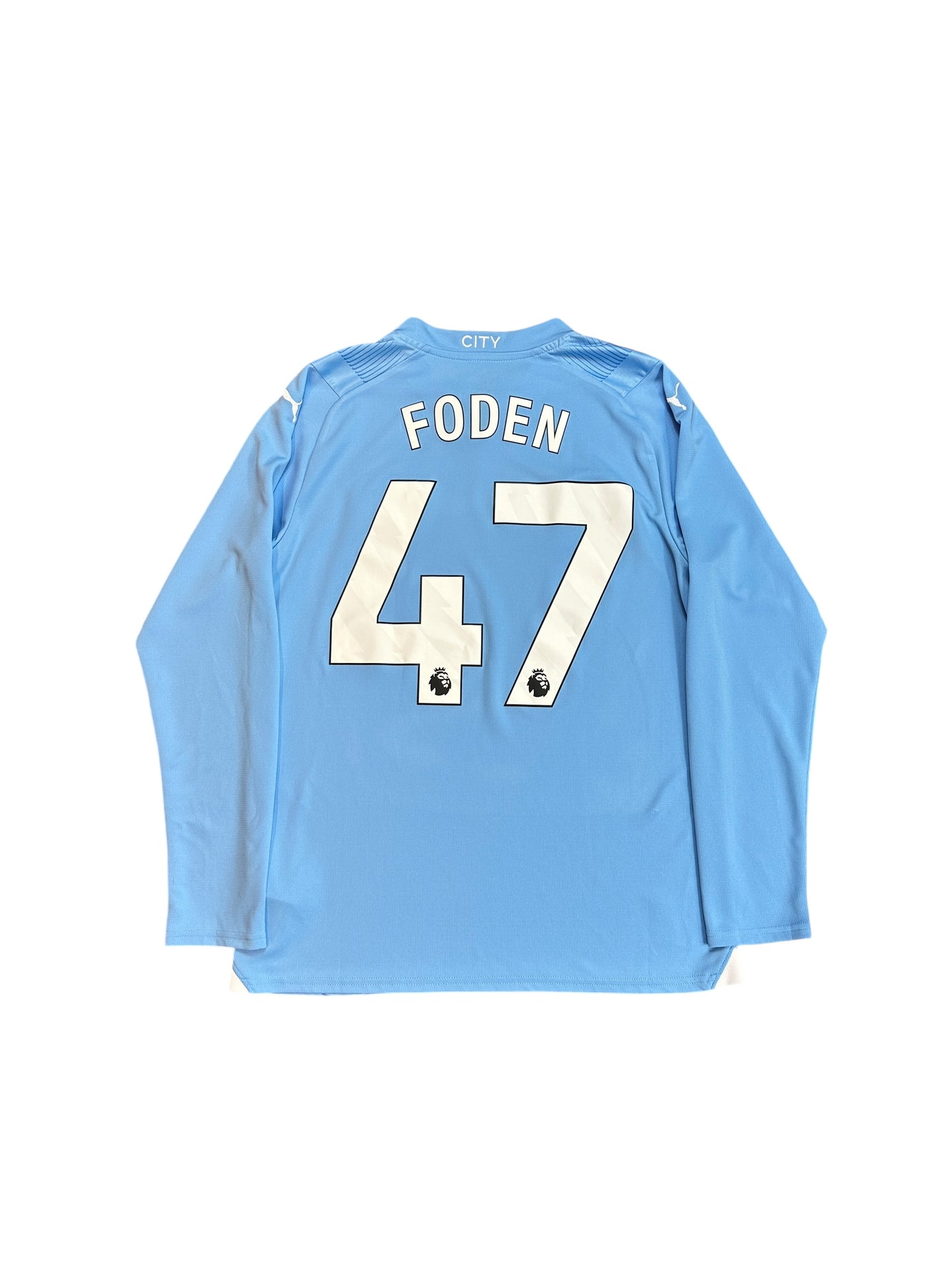 Manchester City 2023/24 Foden Long Sleeve Home Jersey