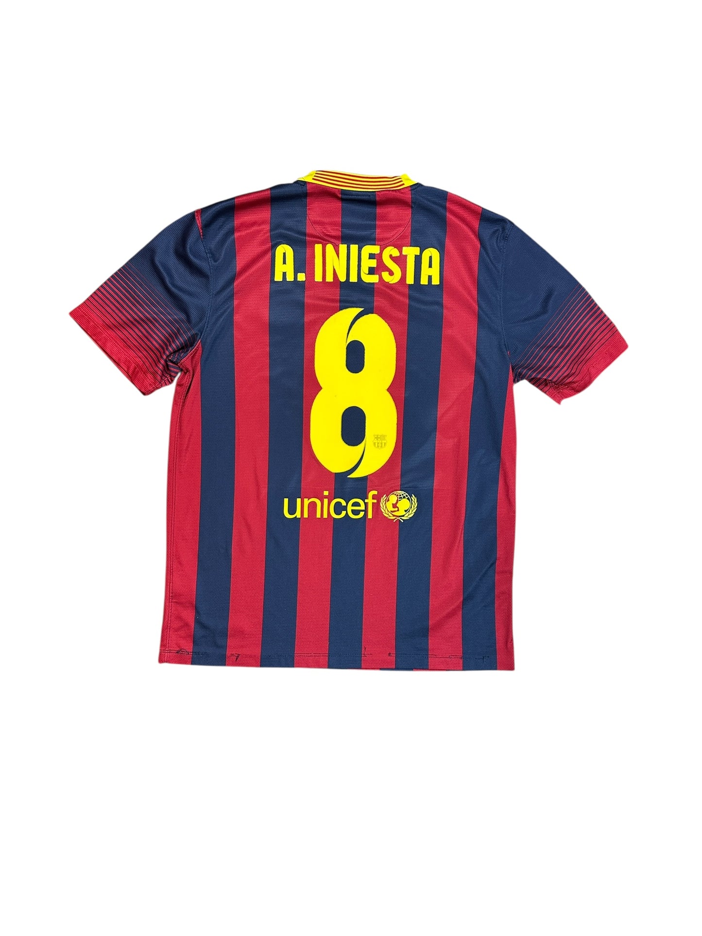 Barcelona 2013/14 Iniesta Home Jersey