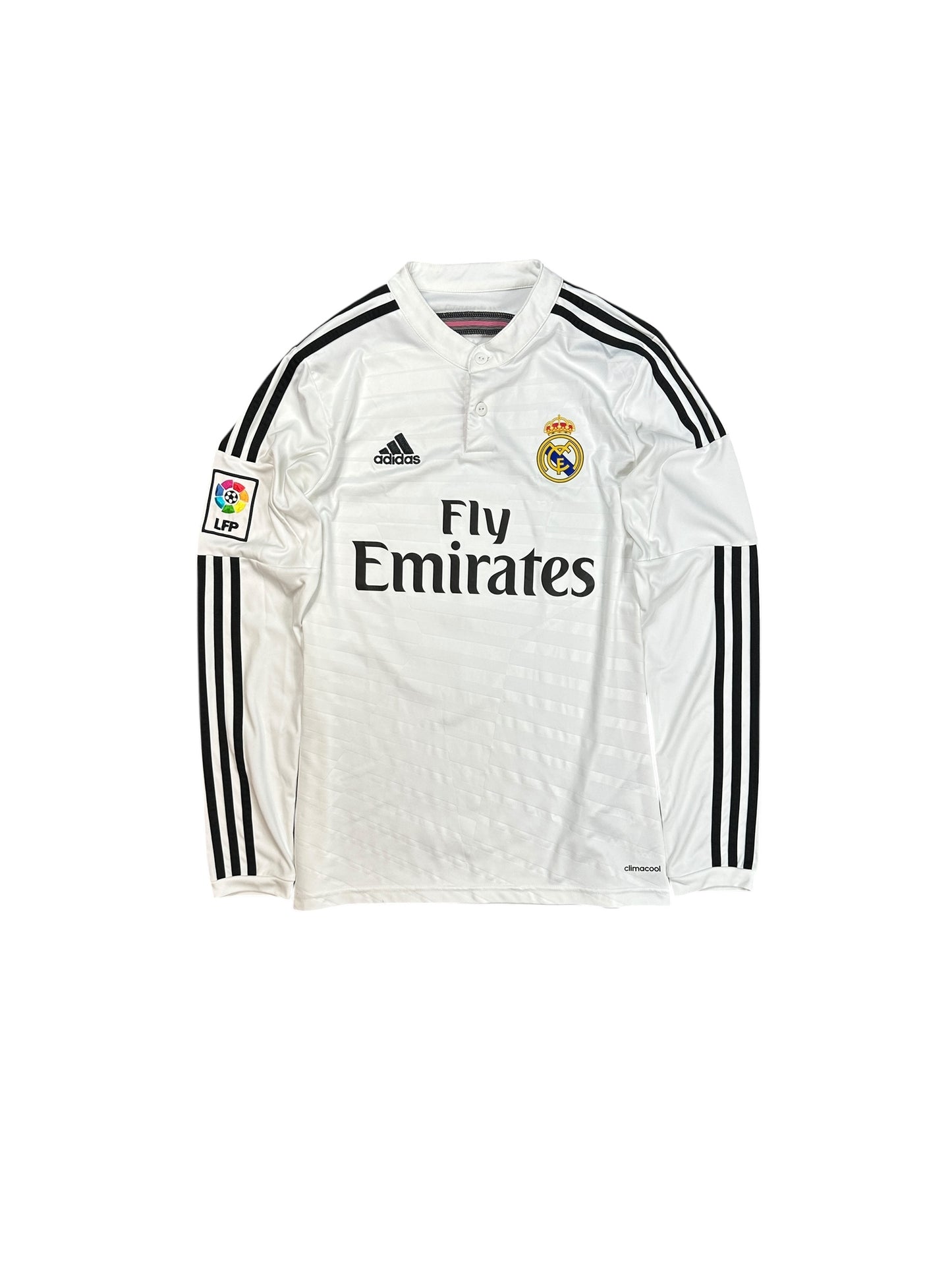 Real Madrid 2014/15 Bale Long Sleeve Home Jersey