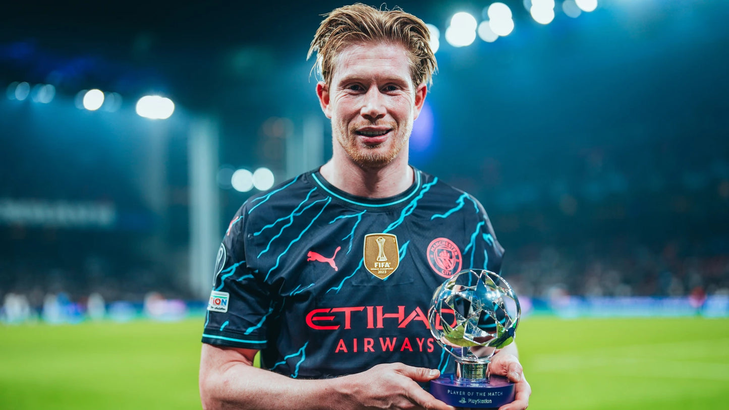 Manchester City 2023/24 De Bruyne Long Sleeve Third Jersey