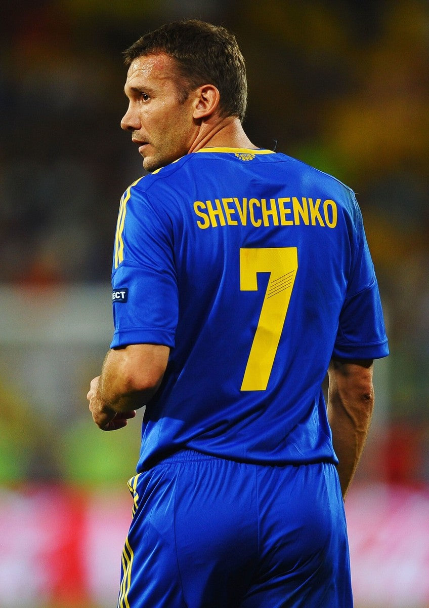 Ukraine 2012 Shevchenko Away Jersey