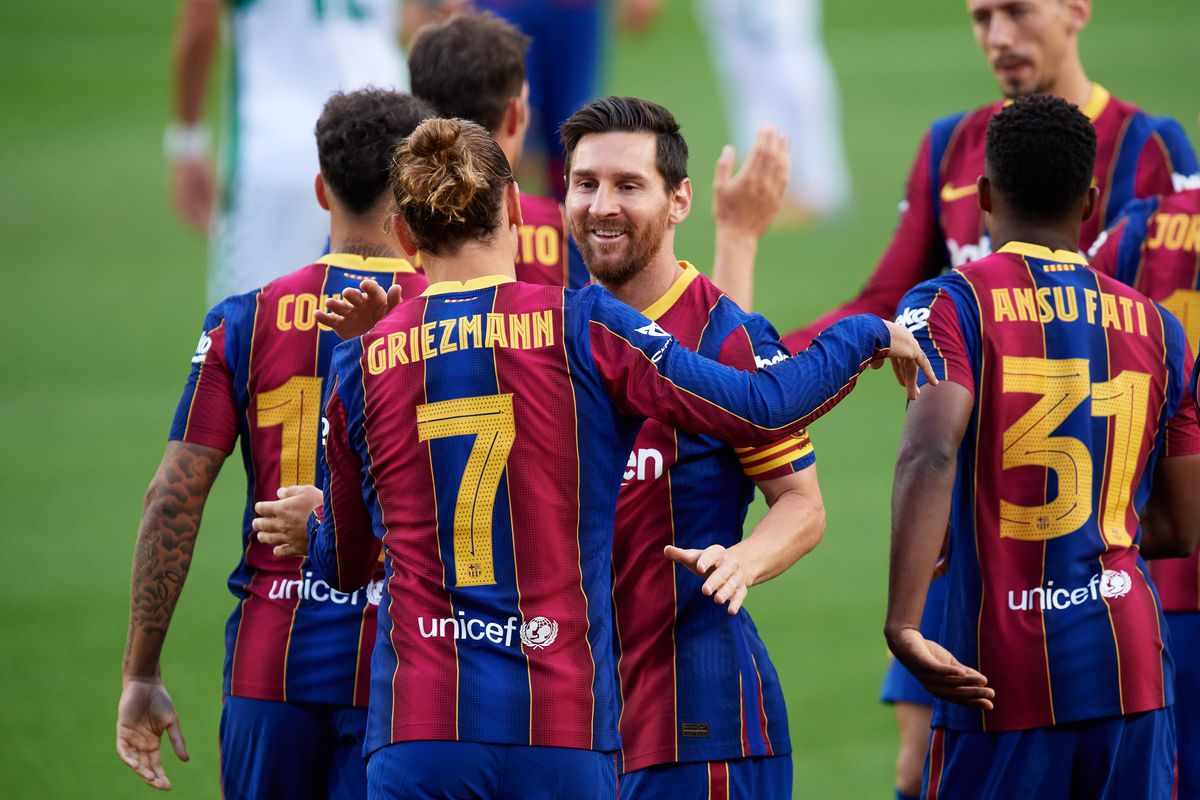 Barcelona 2020/21 Home Jersey