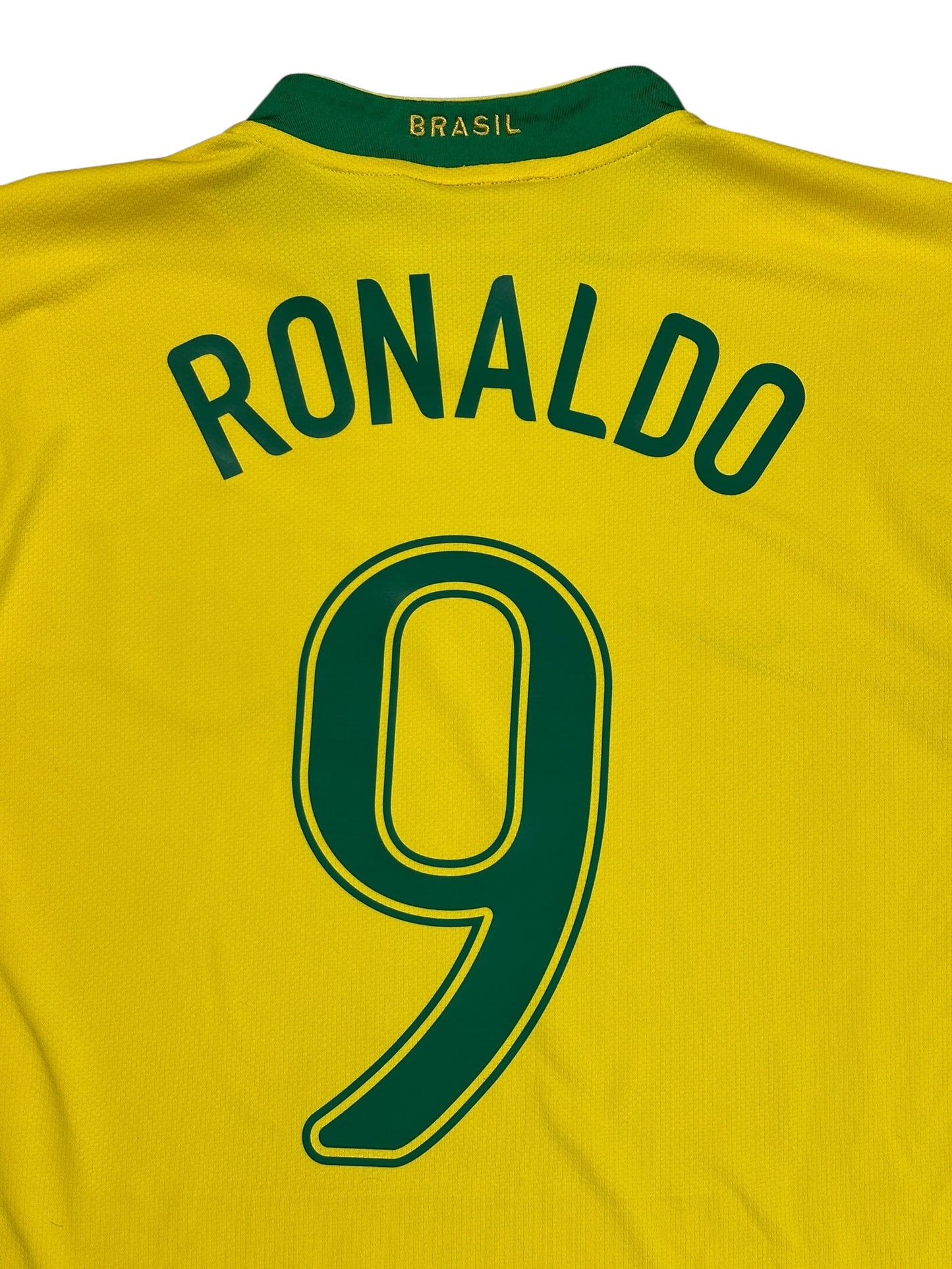 Brazil 2006 Ronaldo Home Jersey
