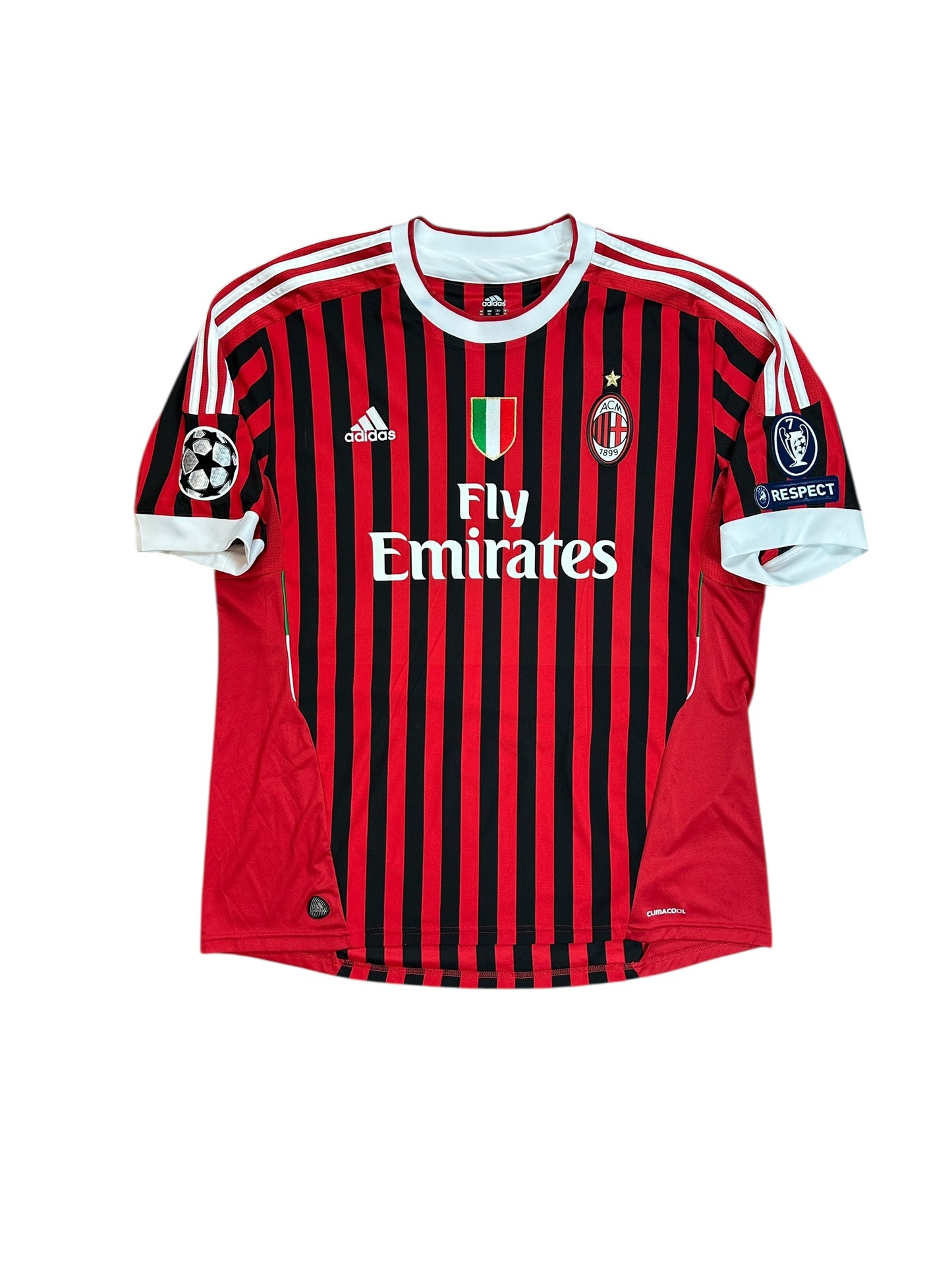 Ac Milan 2011/12 Prince Boateng Home Jersey