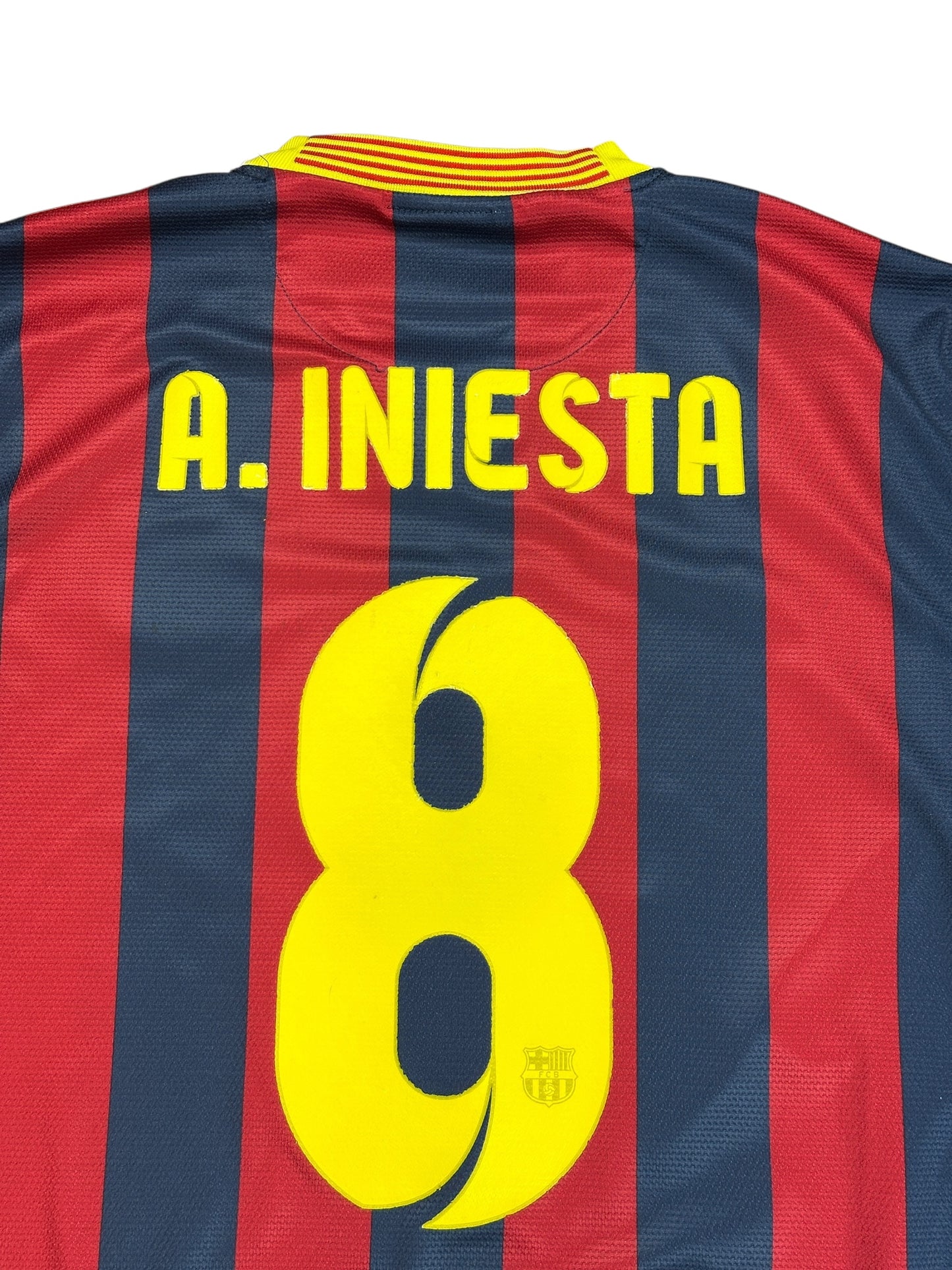 Barcelona 2013/14 Iniesta Home Jersey