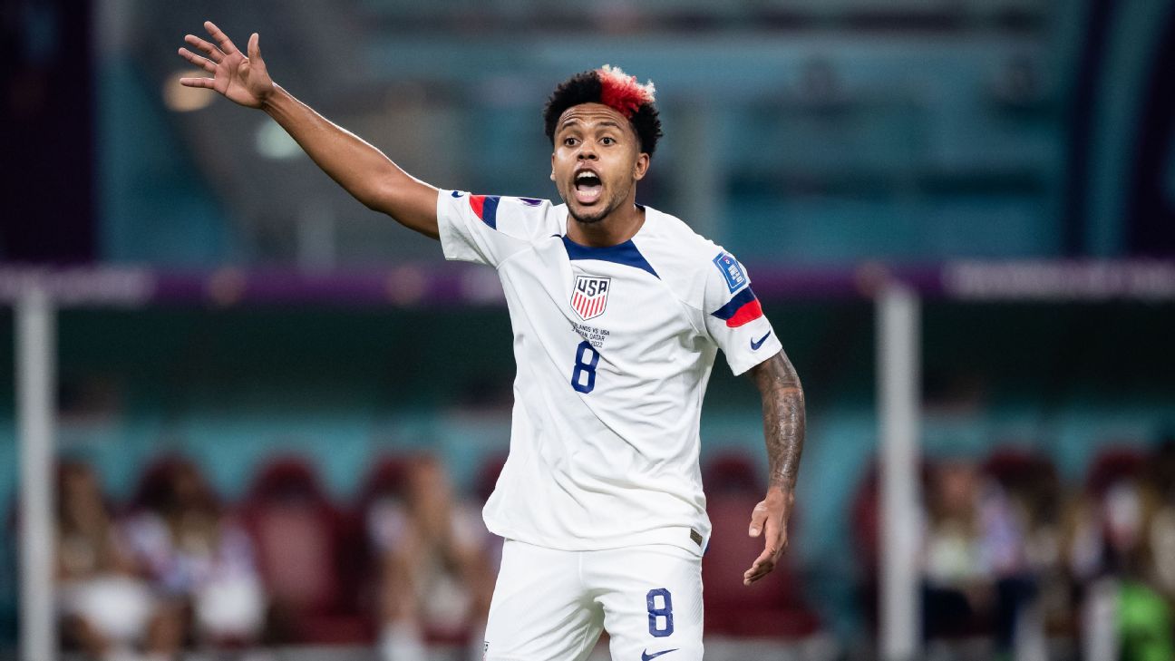 USA 2022/23 McKennie Home Jersey