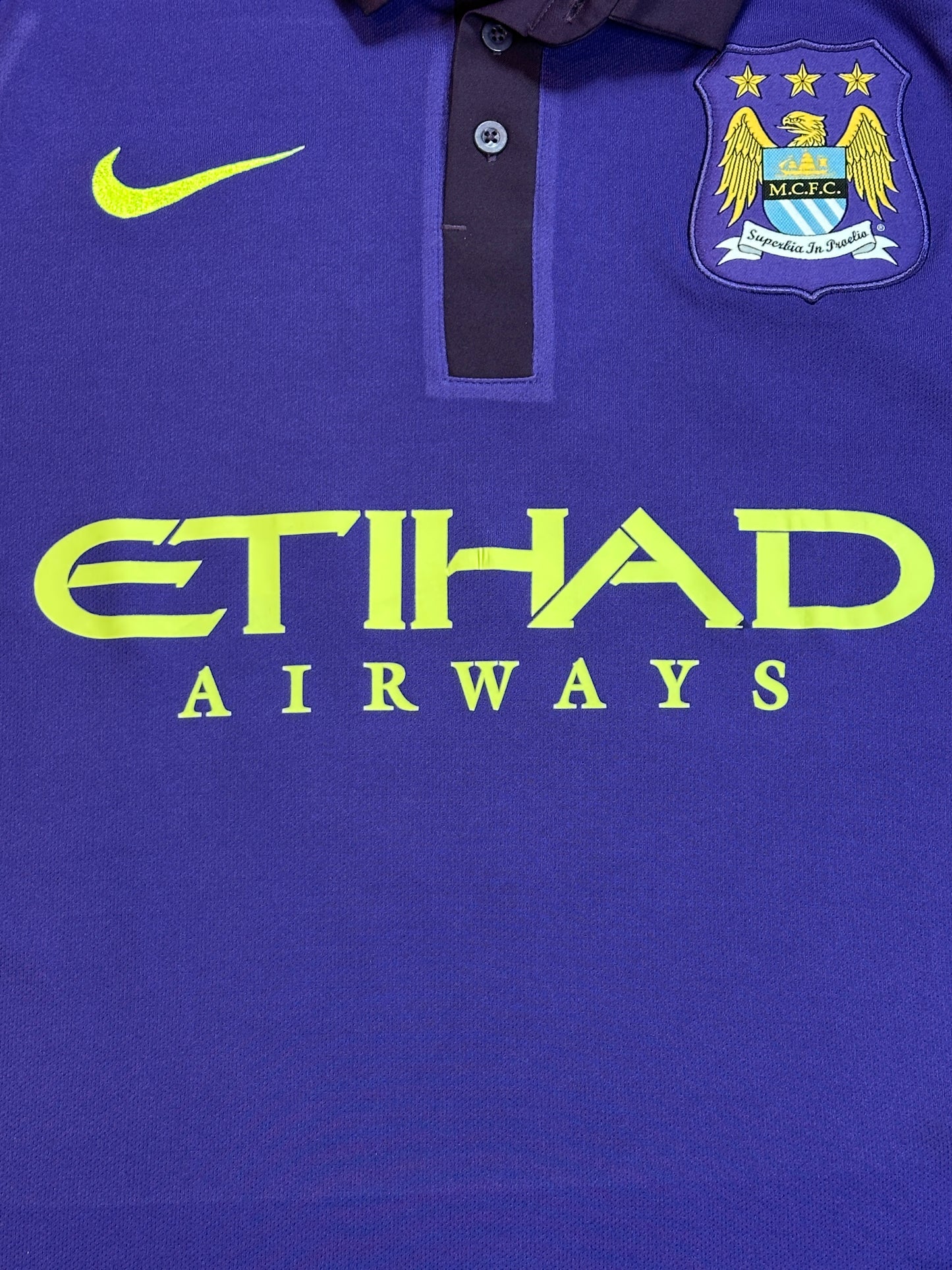 Manchester City 2014/15 David Silva Third Jersey