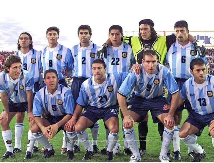 Argentina 1999 Home Jersey
