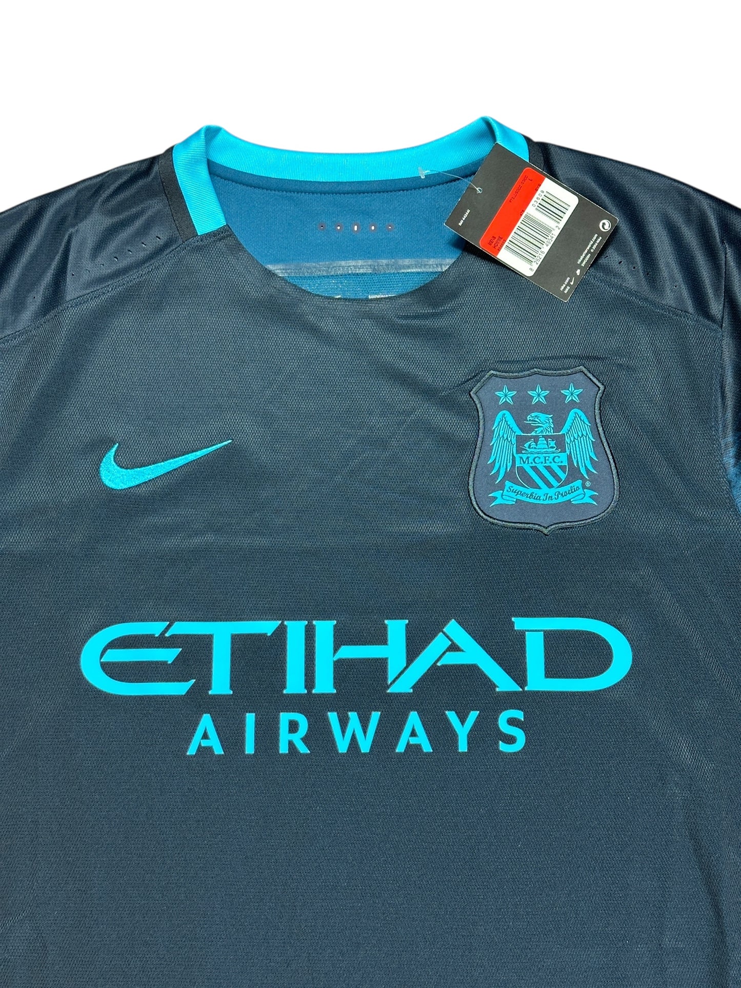 Manchester City 2015/16 Away Jersey (Player Issue)