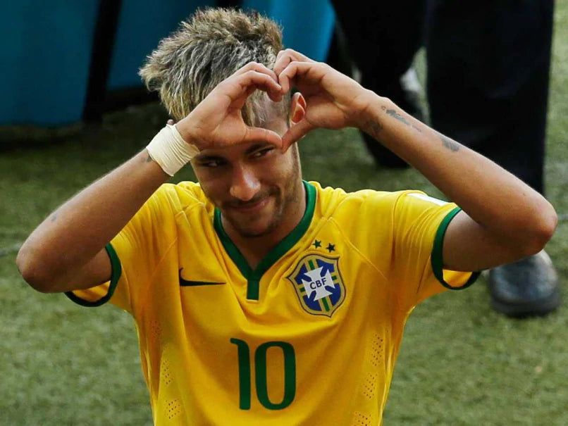 Brazil 2014 Neymar Home Jersey