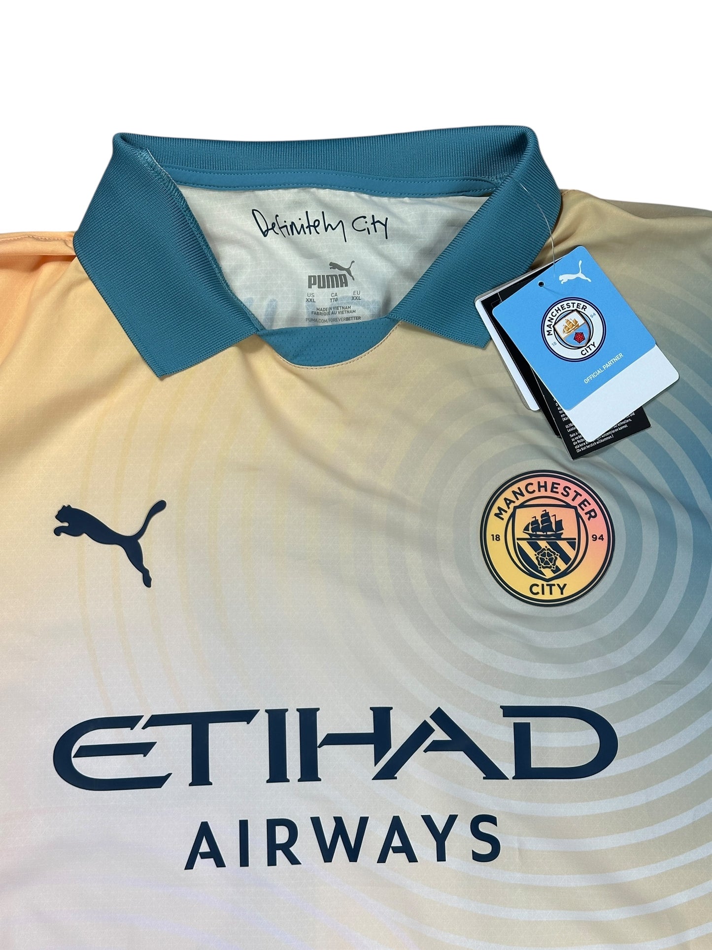 Manchester City 2024/25 Kevin De Bruyne Fourth Jersey (Player Version)