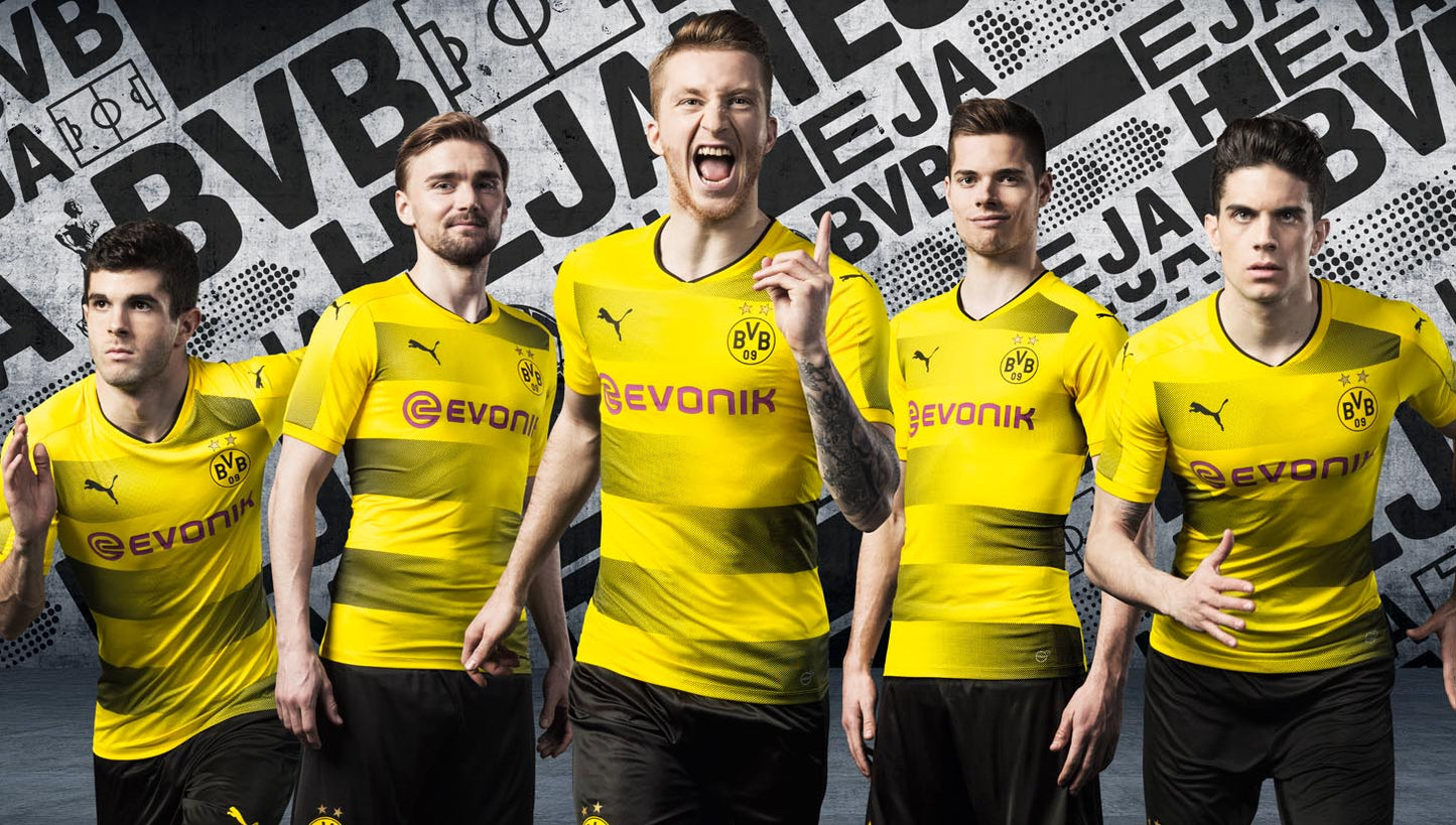 Borussia Dortmund 2017/18 Home Jersey