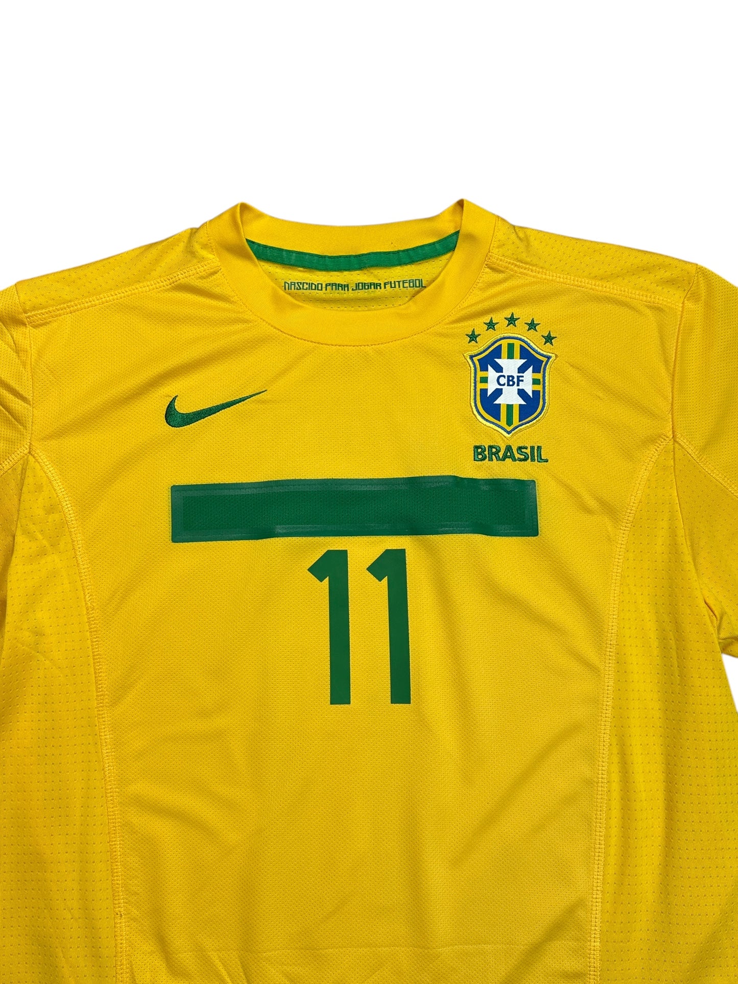 Brazil 2011 Neymar Home Jersey