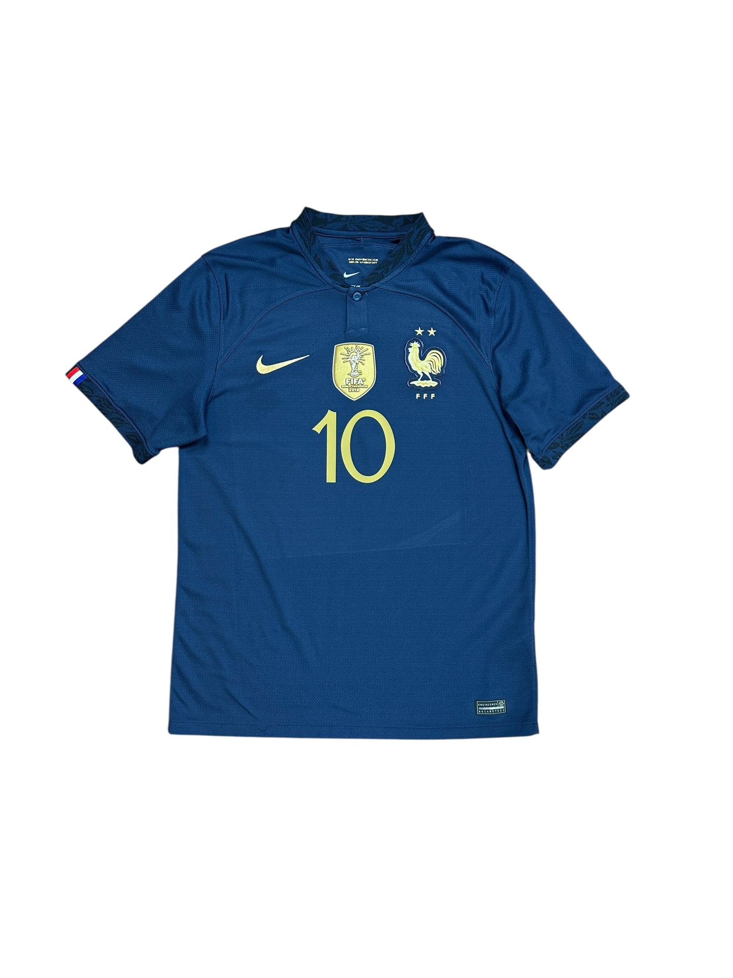 France 2022 Mbappe Home Jersey