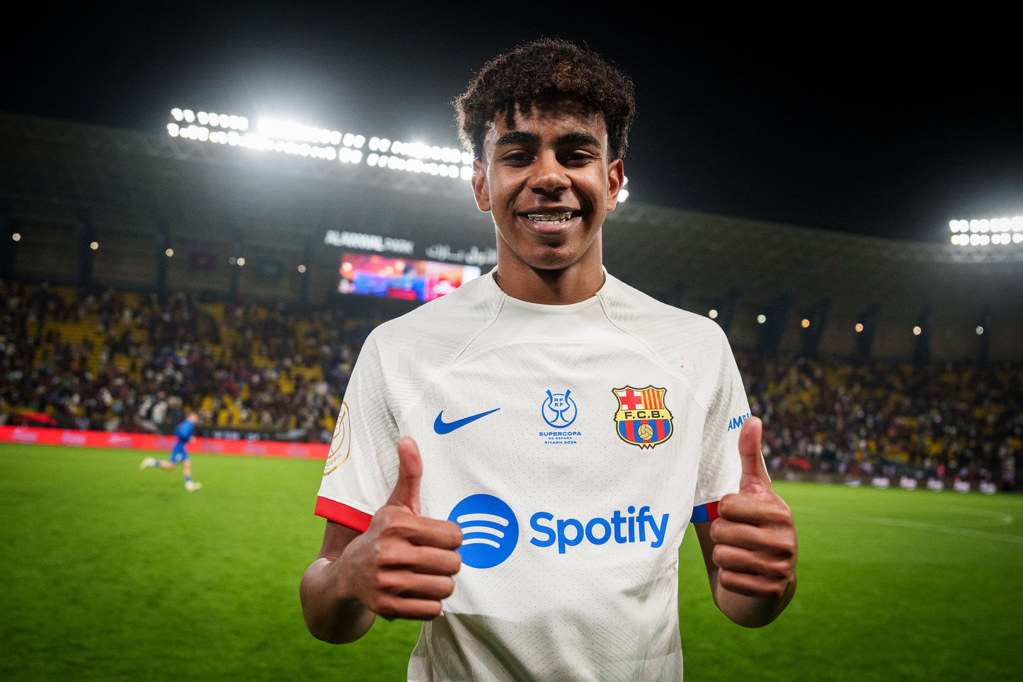 Barcelona 2023/24 Lamine Yamal Away Jersey
