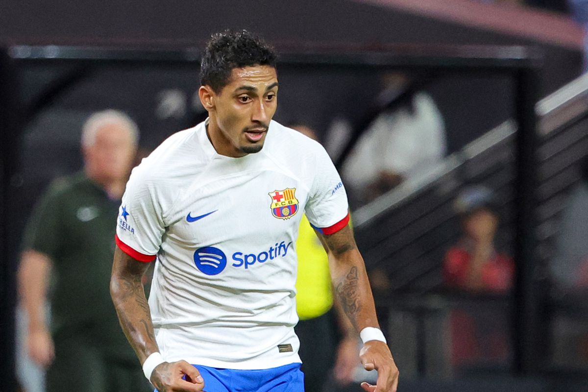 Barcelona 2023/24 Raphinha Away Jersey
