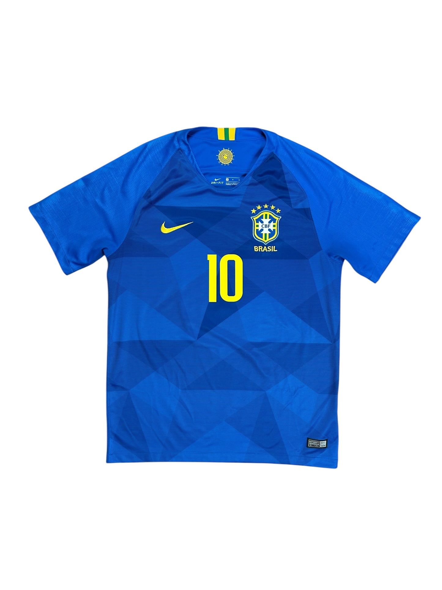 Brazil 2018 Neymar Away Jersey