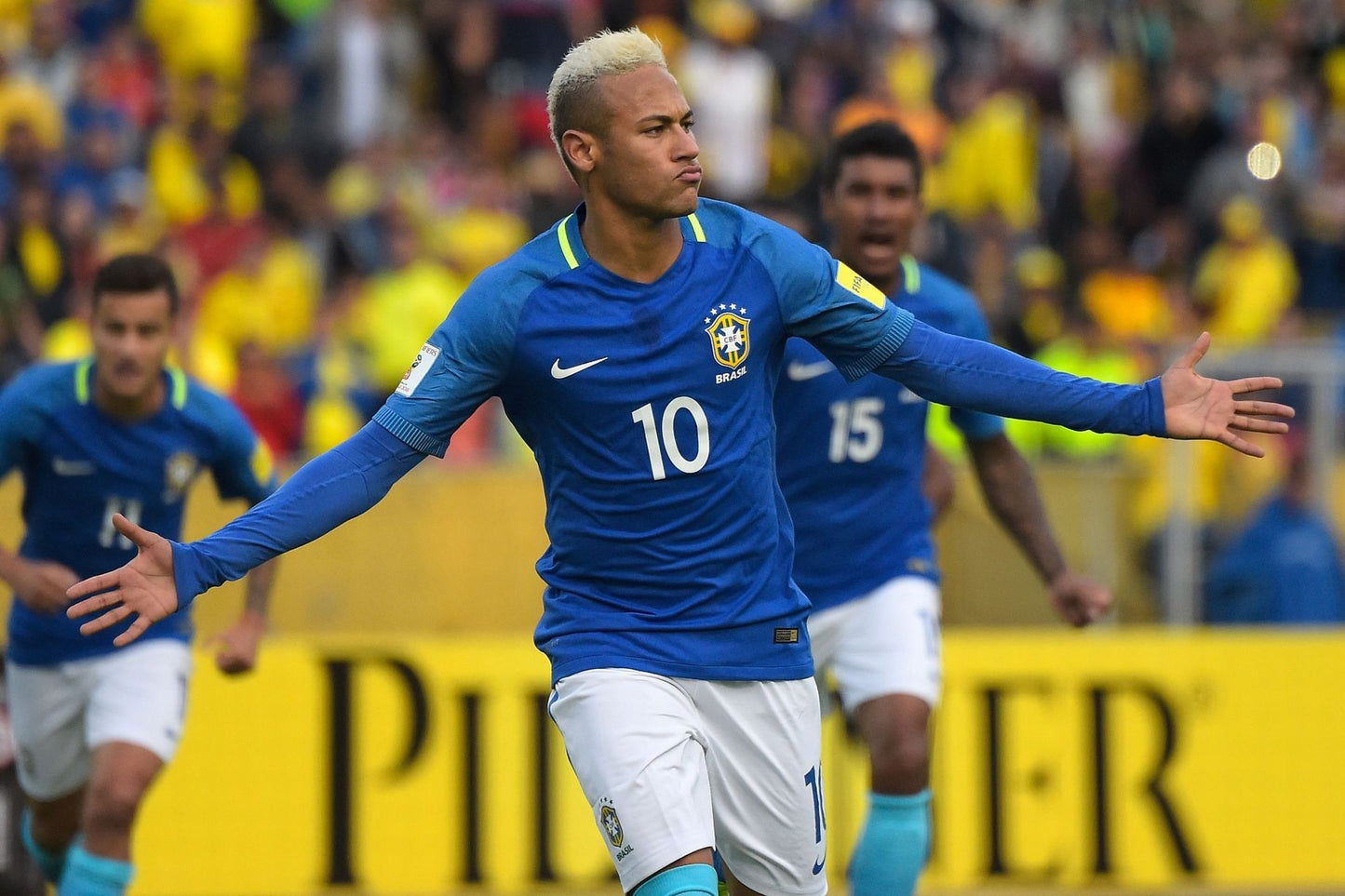 Brazil 2016 Neymar Away Jersey