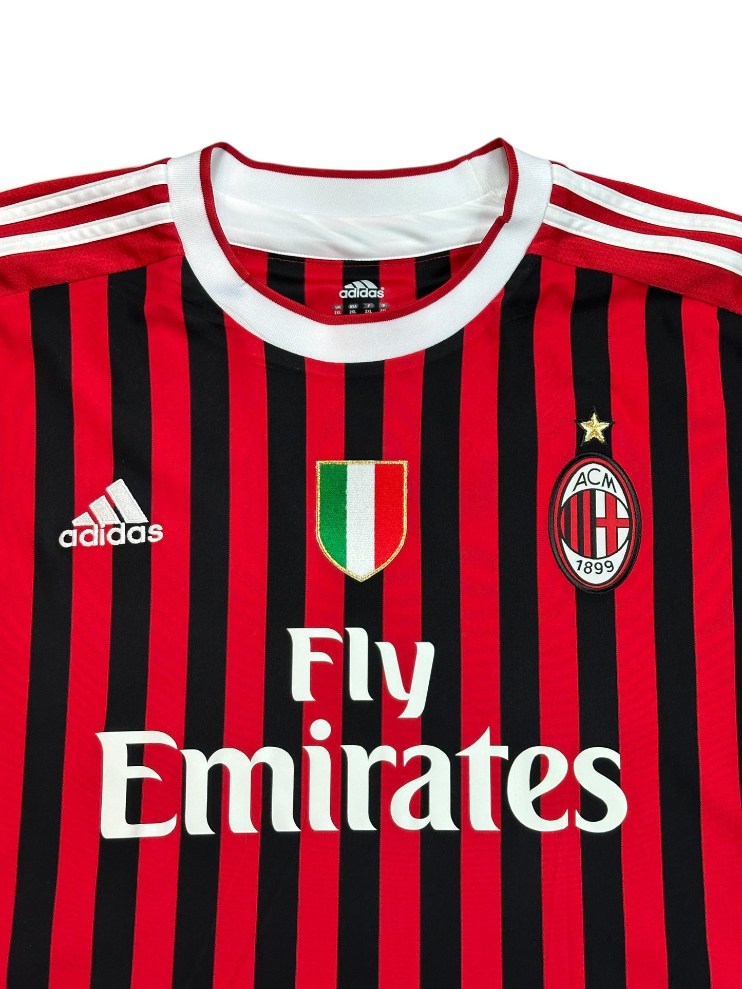 Ac Milan 2011/12 Prince Boateng Home Jersey