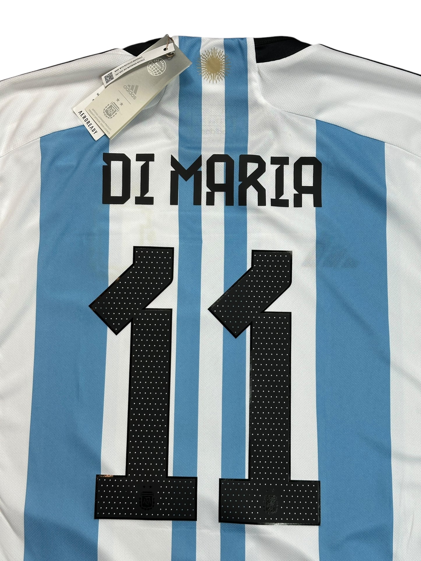 Argentina 2022 Di Maria Home Jersey