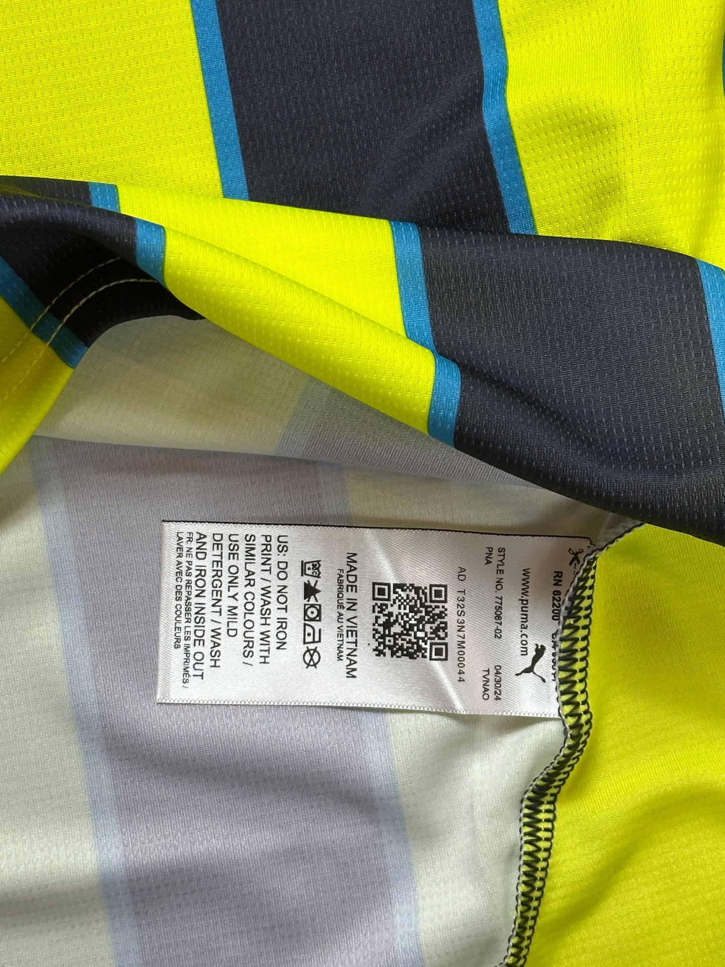 Manchester City 2024/25 Long Sleeve Haaland Away Jersey