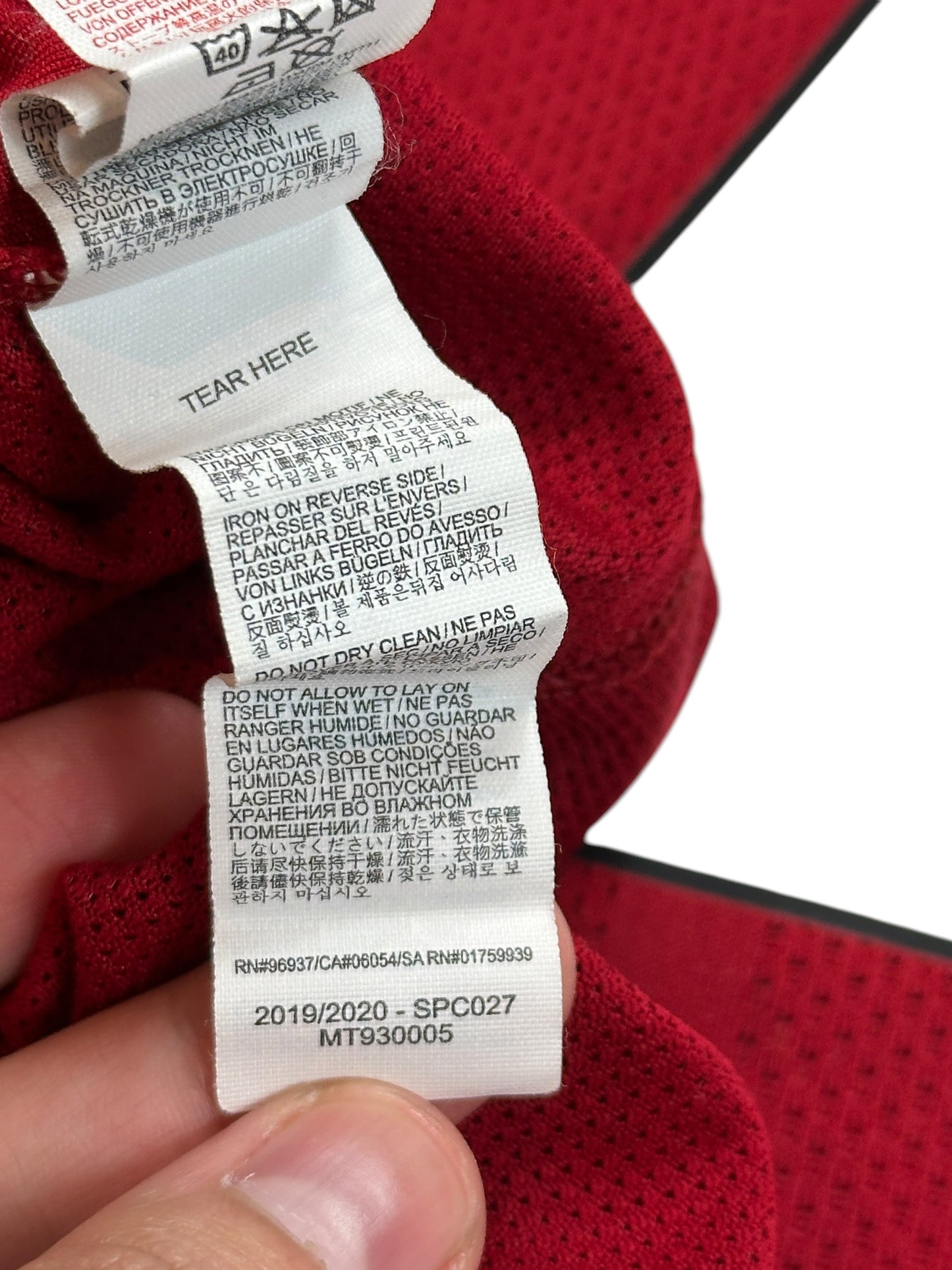 Liverpool 2019/20 Virgil Van Dijk Long Sleeve Home Jersey