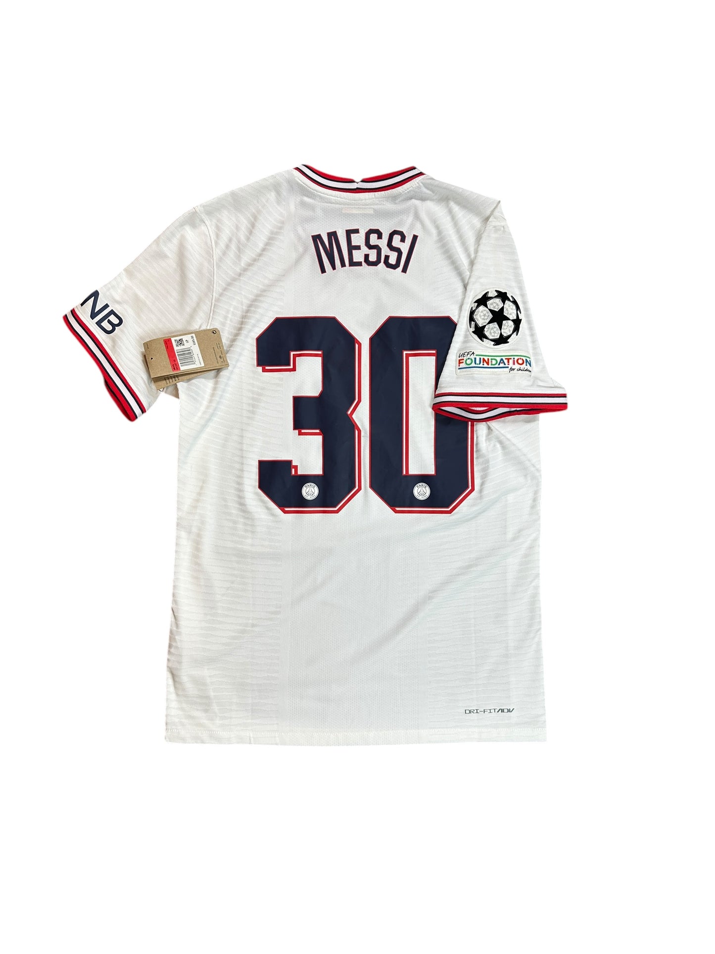 Jordan x PSG 2021/22 Messi Fourth Jersey (Player Version)