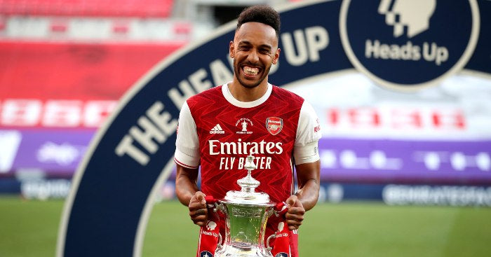 Arsenal 2020/21 Aubameyang Home Jersey