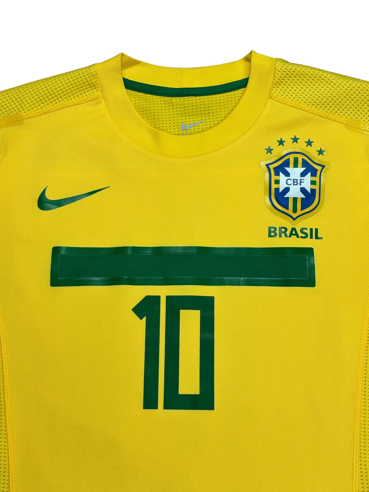 Brazil 2011/12 Ronaldinho Home Jersey (Player Version)