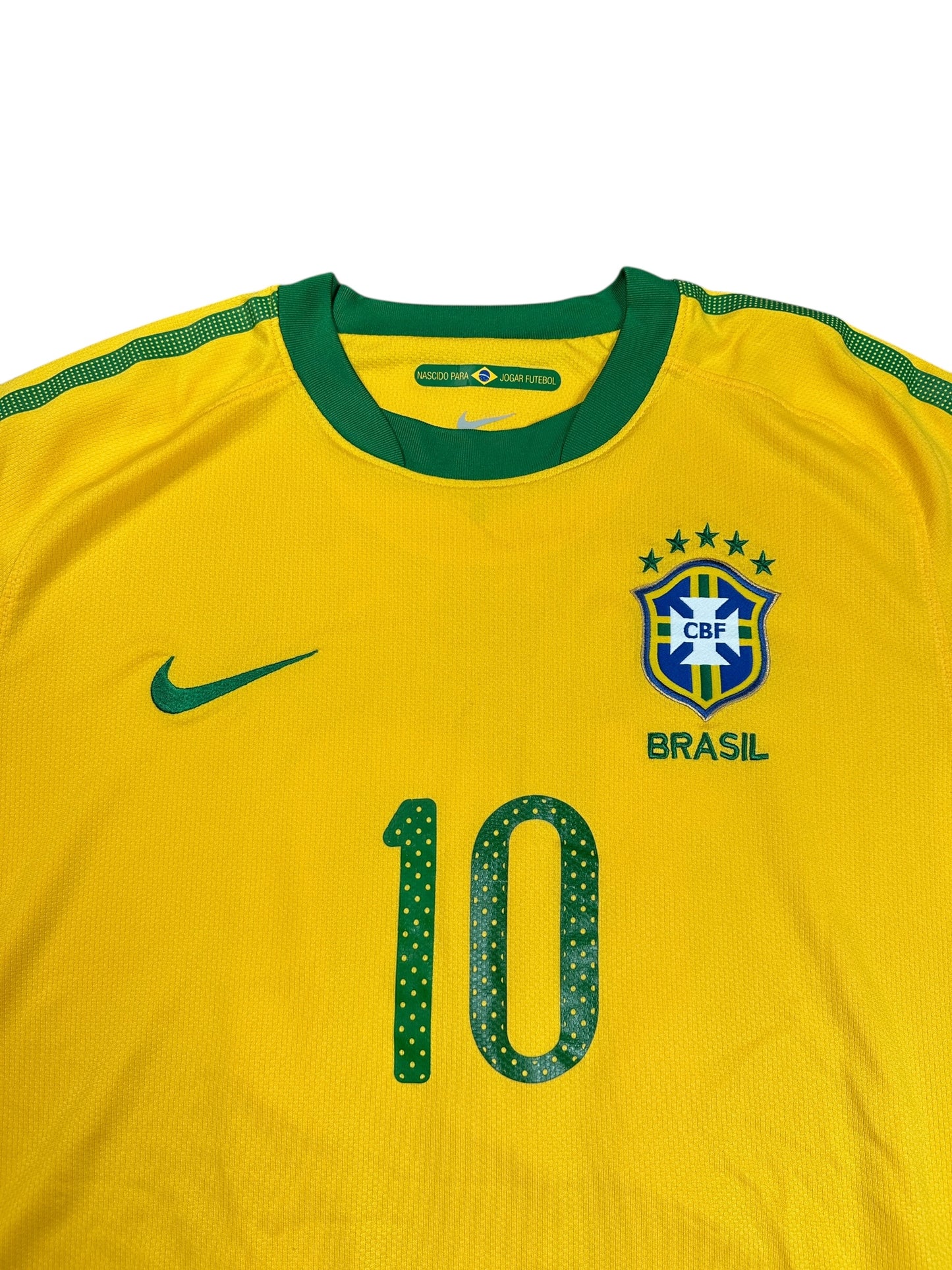 Brazil 2010 Kaka Home Jersey