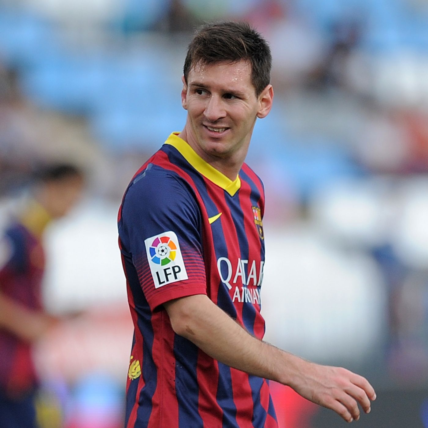 Barcelona 2013/14 Messi Home Jersey
