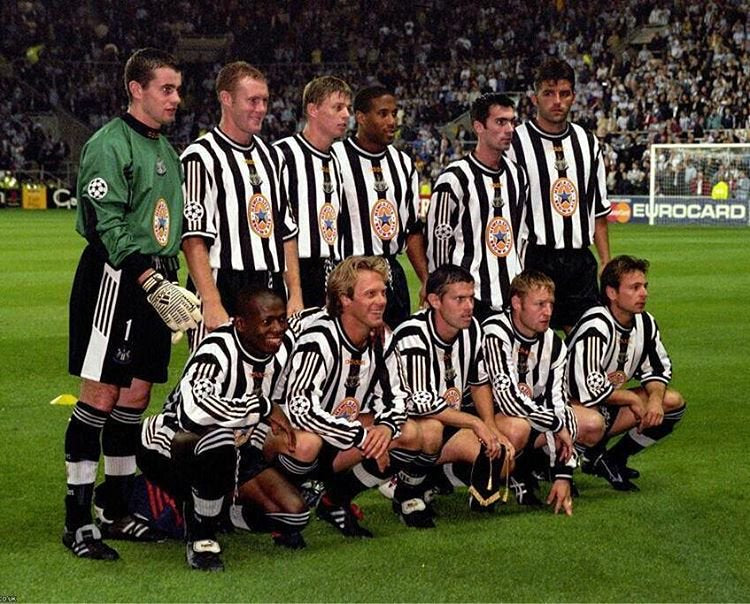 Newcastle 1997/98 Home Jersey