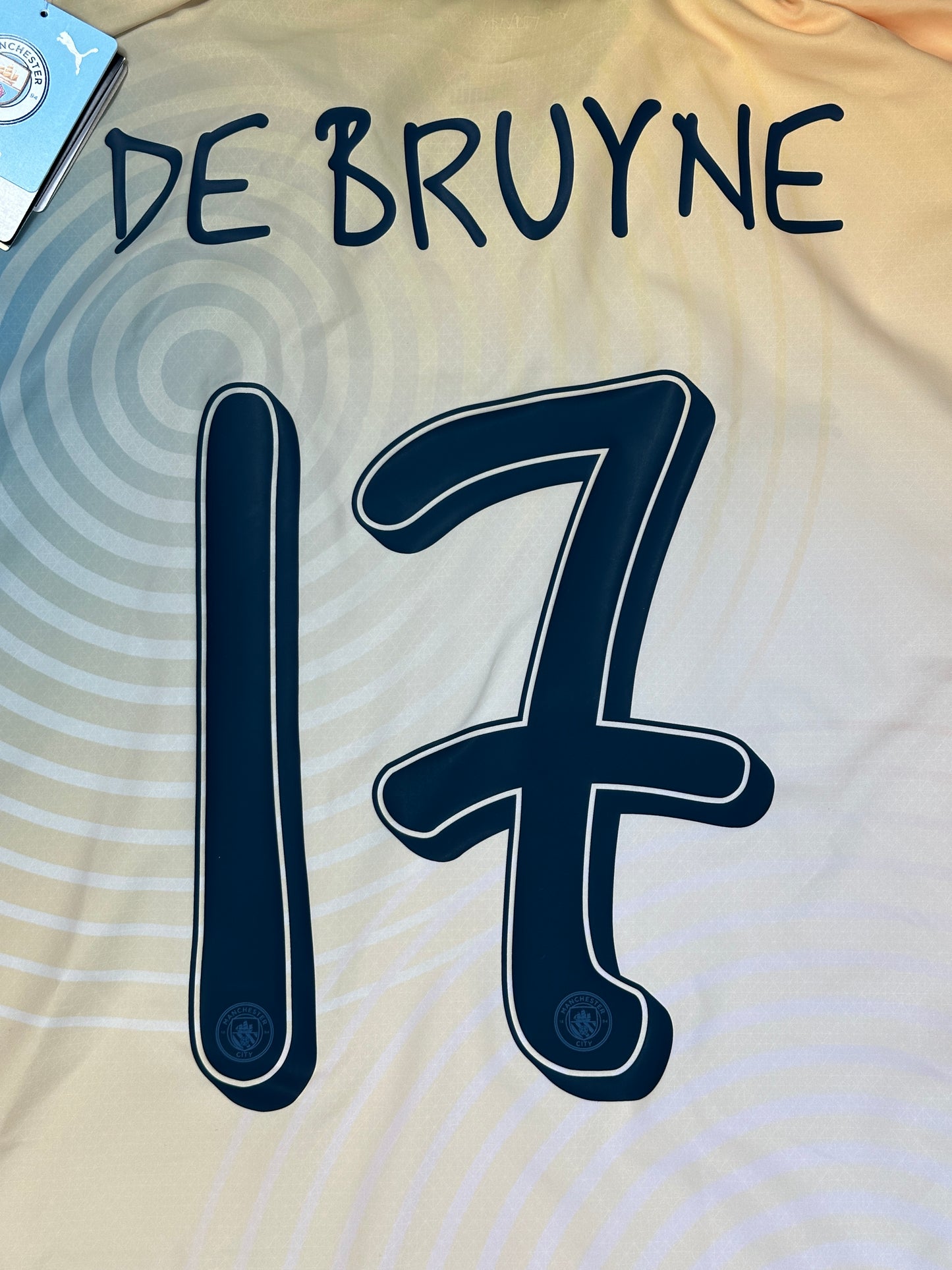 Manchester City 2024/25 Kevin De Bruyne Fourth Jersey (Player Version)