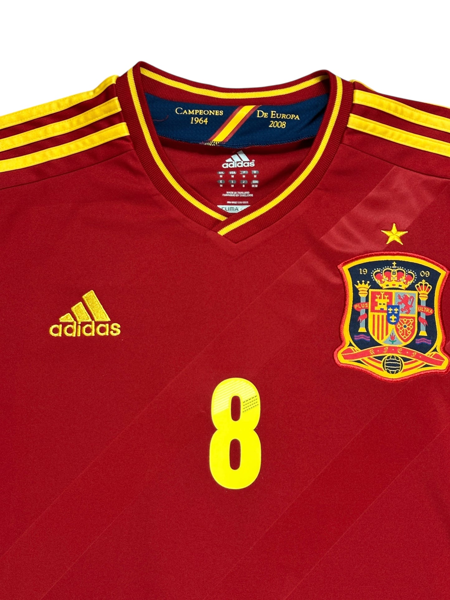 Spain 2012 Xavi Home Jersey