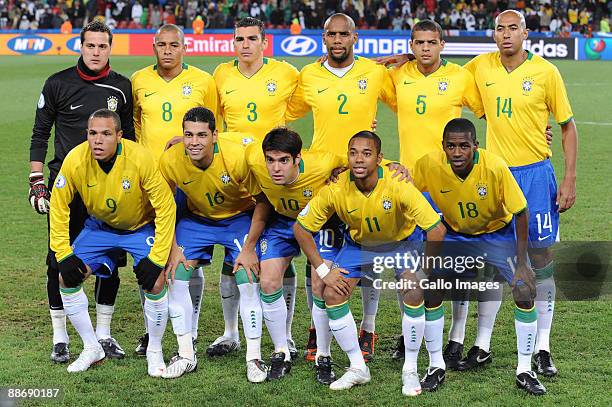 Brazil 2008 Home Jersey
