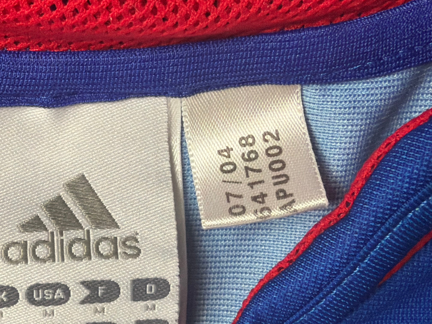 France 2004 Zidane Home Jersey