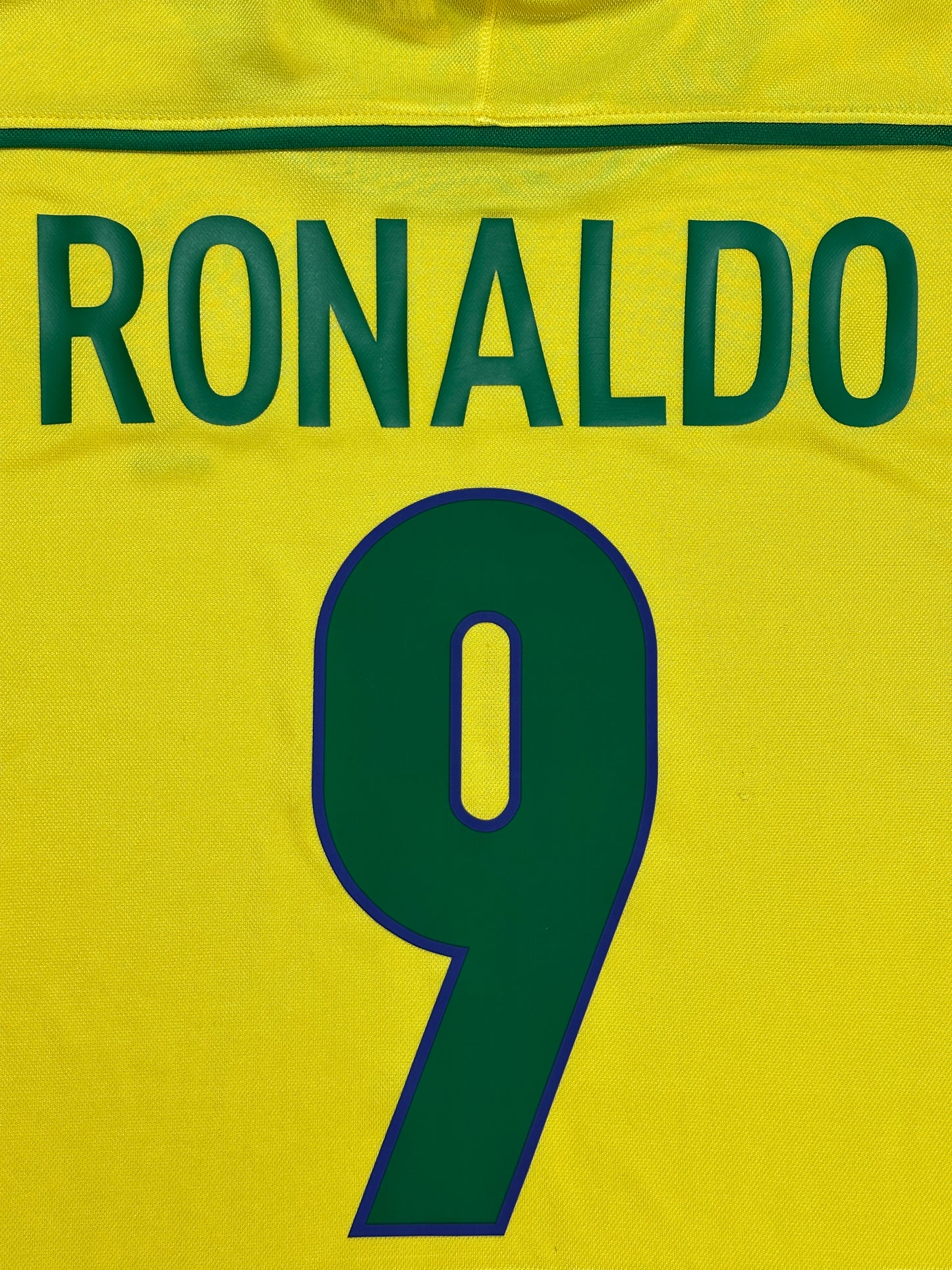 Brazil 1998 Ronaldo Home Jersey