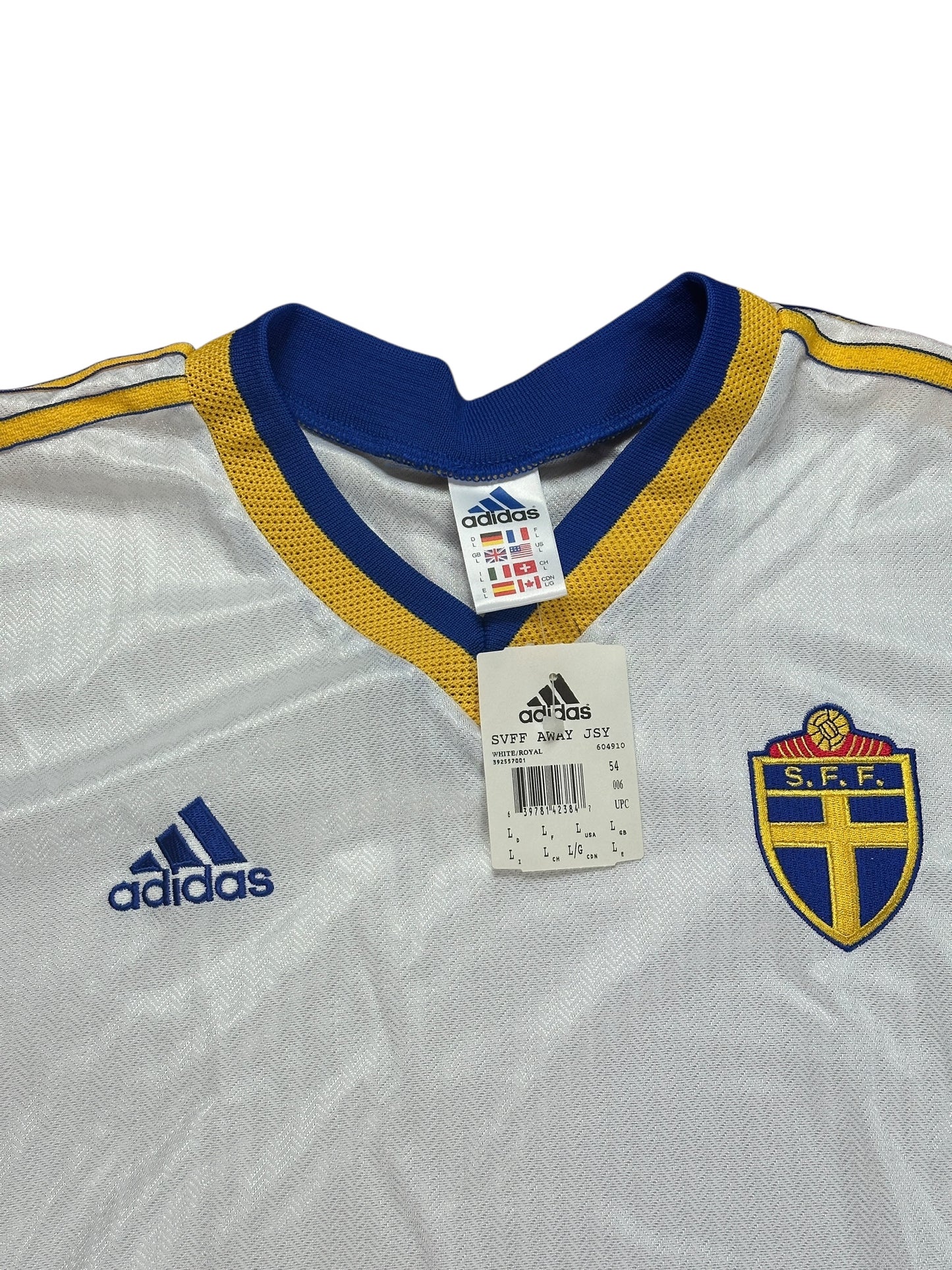 Sweden 1998 Away Jersey