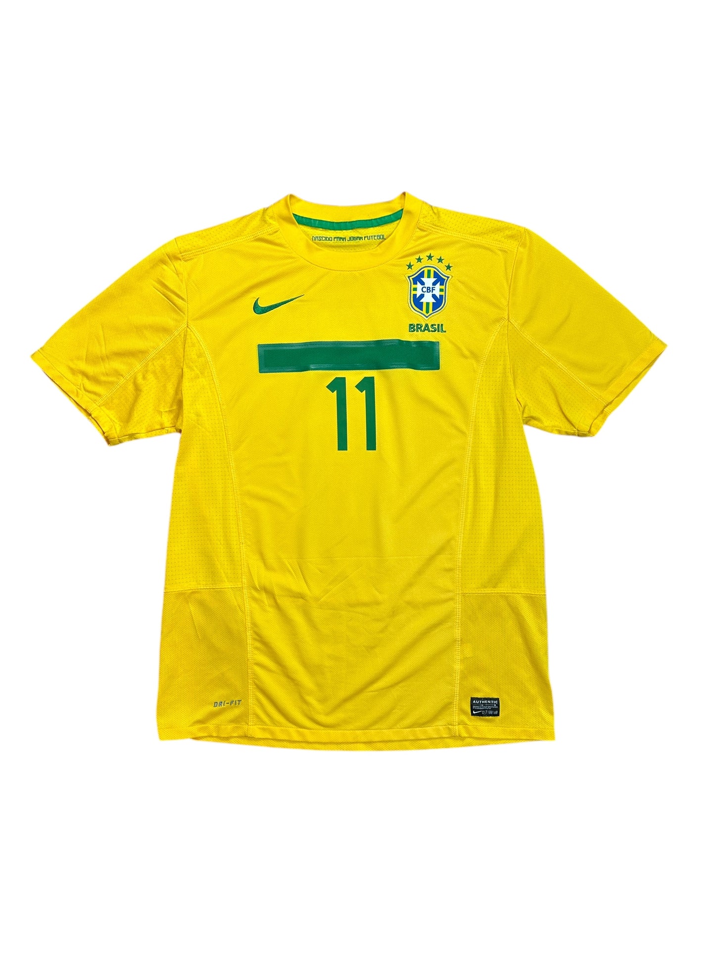 Brazil 2011 Neymar Home Jersey