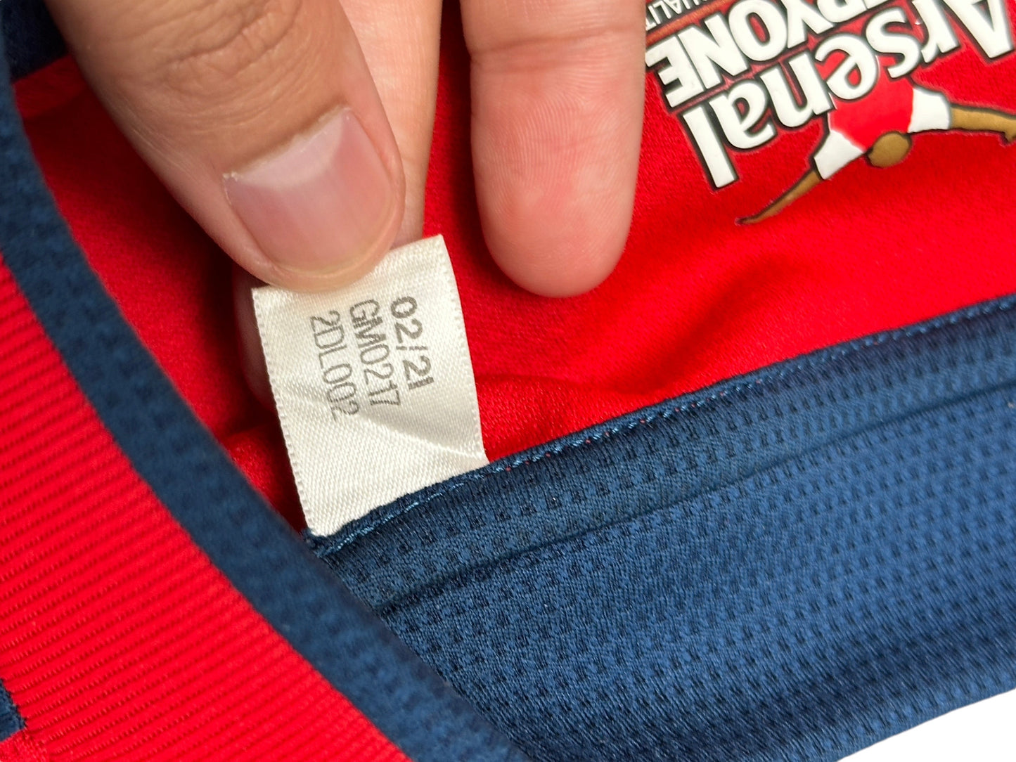 Arsenal 2021/22 Home Jersey