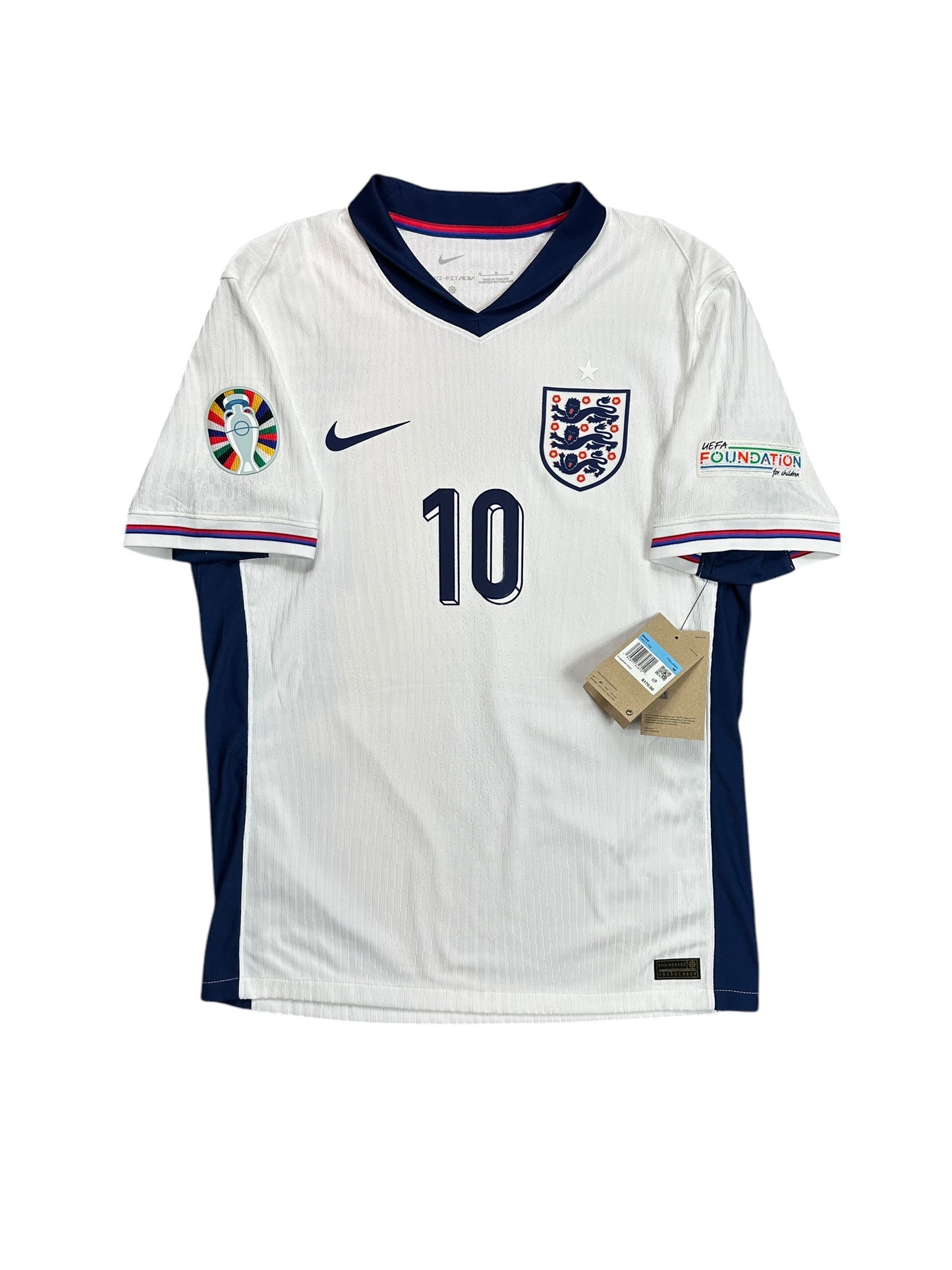 England 2024 Bellingham Home Jersey (Player Version)