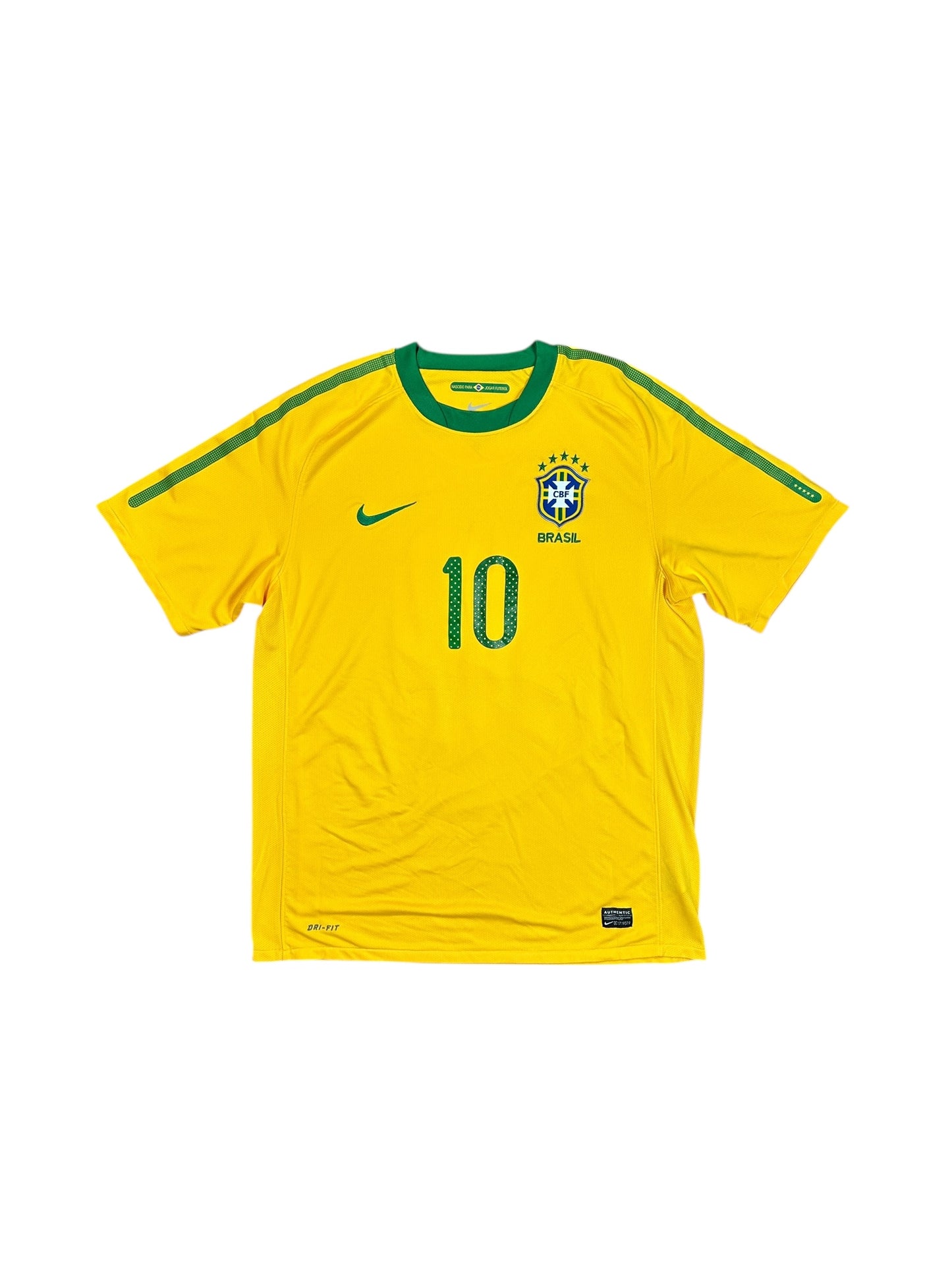 Brazil 2010 Kaka Home Jersey