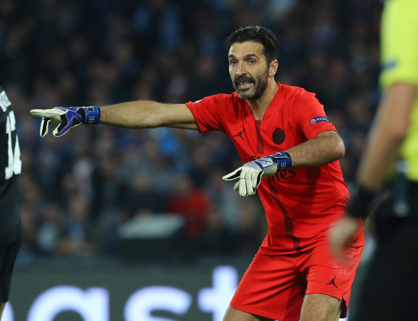 Jordan x PSG 2018/19 Buffon Goalkeeper Home Jersey