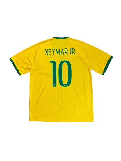Brazil 2014 Neymar Home Jersey