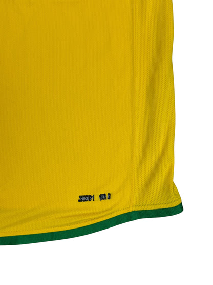 Brazil 2006 Ronaldinho Home Jersey