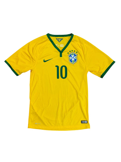 Brazil 2014 Neymar Home Jersey